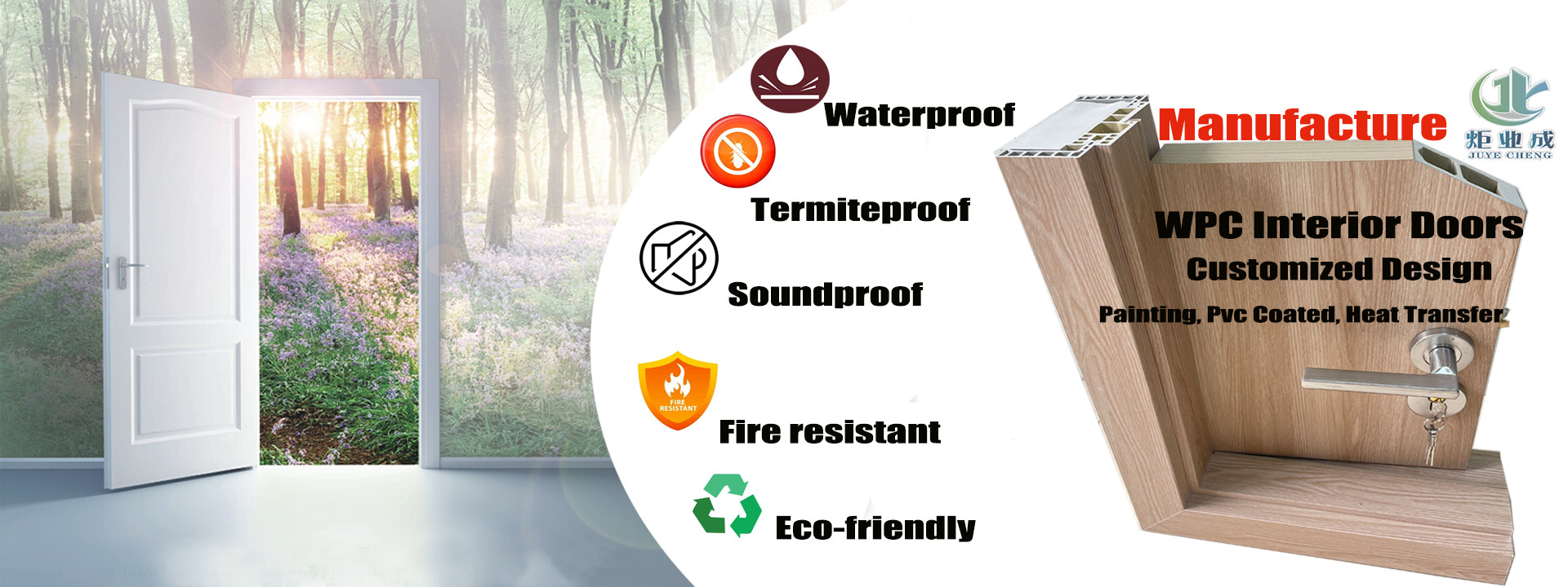 Qualität WPC-Innentür usine