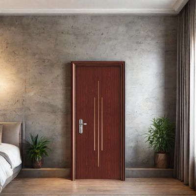 Anpassbare, feuchtigkeitsbeständige, termitensichere, schallisolierte WPC-Hohlraumtür für den Innenbereich