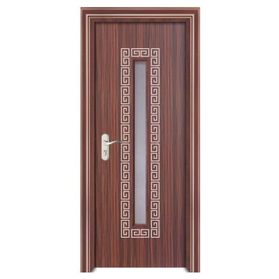 Moderne WPC-Glastür mit einer Produktionskapazität von 200.000 Sets pro Jahr und 600 mm Breite für umweltfreundliche Räume