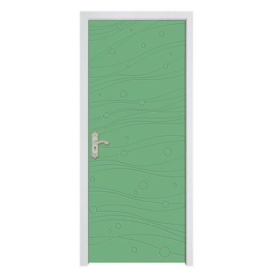 Ein guter Preis. Zeitgenössisches Design WPC Innentür mit 30dB Schallisolierung aus recycelten Materialien Online