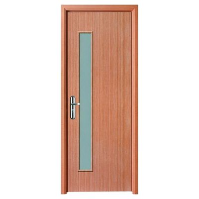 Ein guter Preis. WPC-Glastür langlebige Verbundtür mit hohlem Kerndesign ideal für Wohn- und Gewerbeanwendungen Online