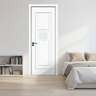 Umweltfreundliche WPC-Innentür mit schallgedämmtem Design, Feuchtigkeitsbeständigkeit und anpassbaren Oberflächenbehandlungen