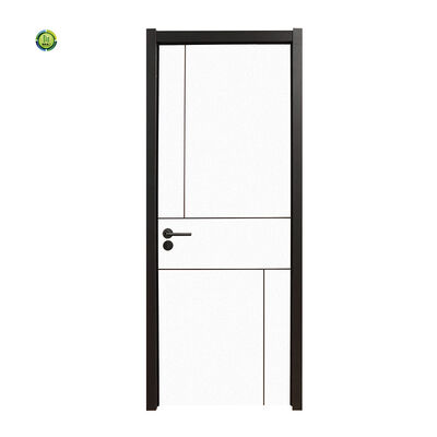 Ein guter Preis. 35mm Türblattdicke WPC Innen Tür Moderne Mode Einfaches Design Ideal für Büro- und Wohnräume Online