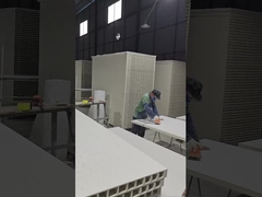 2100*800*45mm Geräuschreduzierung Insektenabwehr WPC Innenraum Türen Farbe frei