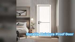 WPC-Hohltür, langlebiger, feuchtigkeitsbeständiger Innenraum