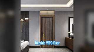 WPC-Hohltür, stark, feuchtigkeitsbeständig, wartungsarm