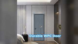 WPC-Hohltür, langlebig, feuchtigkeitsbeständig, wartungsarm