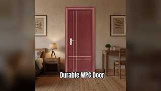 WPC-Hohltür: Dauerhaft feuchtigkeitsbeständig und schalldicht