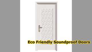 Langlebige WPC-Innentüren, umweltfreundlich und schallisoliert