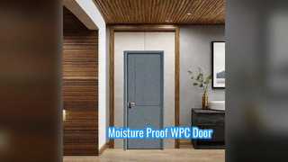 Langlebige WPC-Hohltür, feuchtigkeitsbeständig
