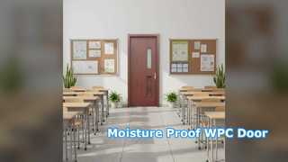 WPC-Hohltür, feuchtigkeitsbeständig, langlebig, wartungsarm