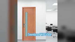 WPC-Innentür, schalldicht, wärmeisoliert