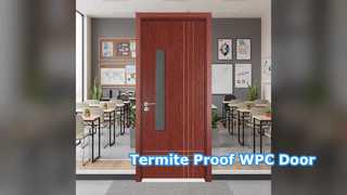 WPC-Glastür, termitensicher, schimmelfest, energieeffizient