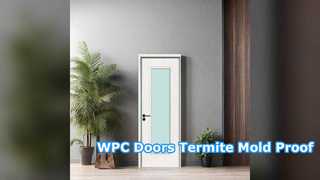 WPC-Türen, termitensicher, schimmelresistent, energieeffizient